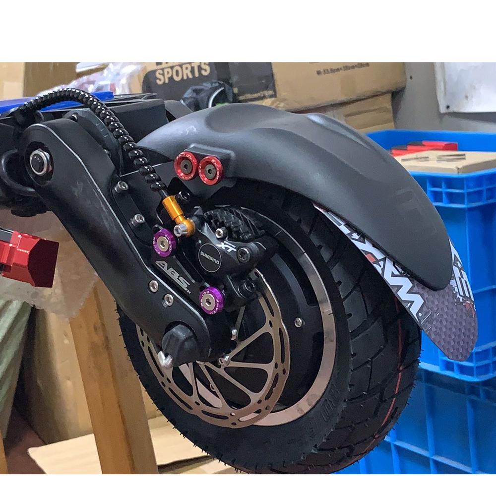 Крыло грязезащитное для электросамоката Dualtron Eagle Spider DT2 Limited, запчасти, задняя крышка колеса, 3.0 широкая шина