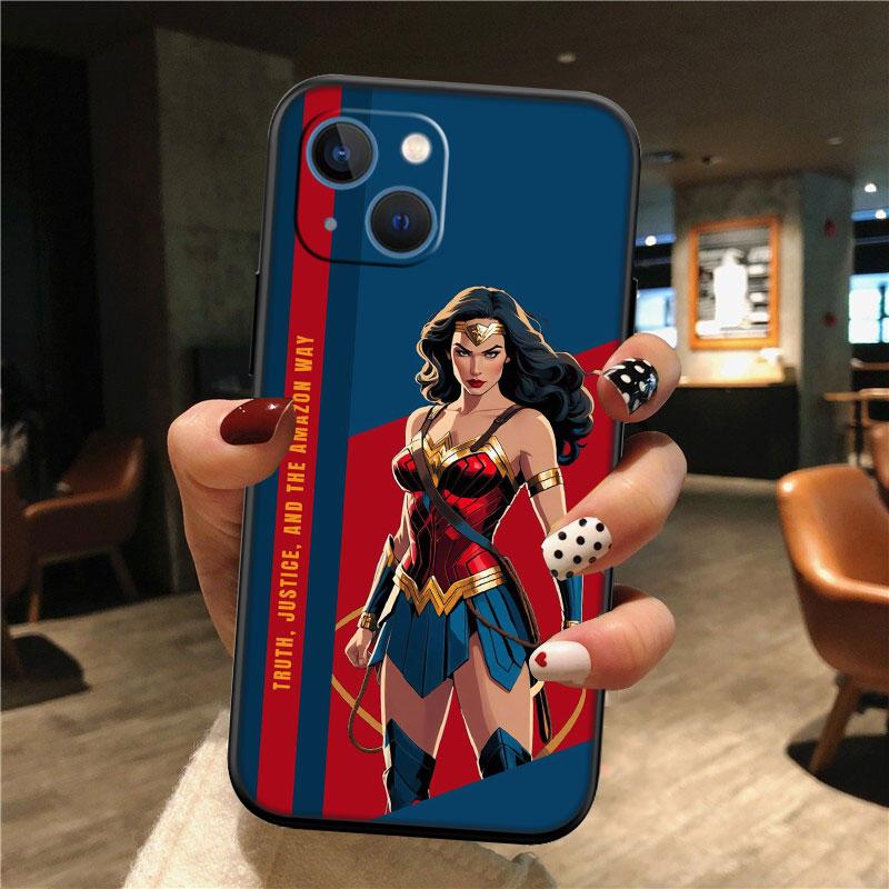 TR35 Wonder Woman New High-End Shell Phone Case for Redmi Note 10 11 12 Pro Max 10S 10C 10T 11A 11S 12S 12C