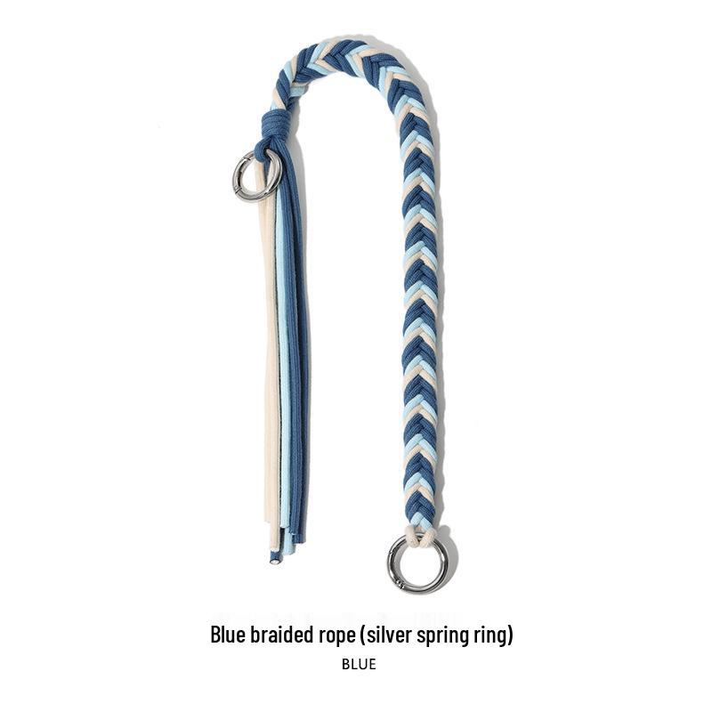 SP-109: Versatile Hand-Woven Shoulder Straps with Creative Contrasting Colors, Ideal for Bags and Single Shoulder Styles.