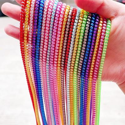 Защитный чехол для USB-кабеля 1,6 м для iphone 11 12 pro, защитный чехол для провода наушников, красочный защитный чехол для линии зарядного устройства для передачи данных