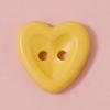 20Pcs Cute Button 12Mm Macaron Colored Heart Plastic Buttons For Children'S Shirts Sweaters Decor Buttons Diy Sewing Accessories