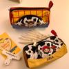  Toy Story Woody Buzz Lightyear Cartoon Pencil Bag Cute High-Looking Large Capacity Student Stationery Storage Bag