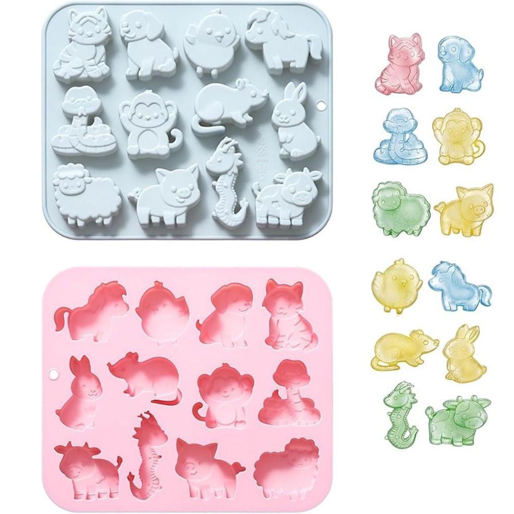 Reusable Chocolate Dessert Mold Animal Shaped Baking Mould New Mousse Cake Mold  Dessert Making