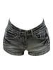 Летняя женская уличная одежда Y2k Gyaru Harajuku Fashion Grunge Vintage Coquette Low Rise 2000s Jean Shorts Denim Hot Pants Japanese