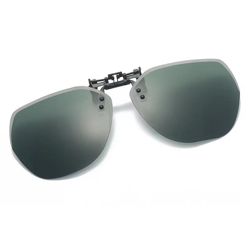 Мужские и женские ультралегкие поляризационные солнцезащитные очки-клипсы для вождения