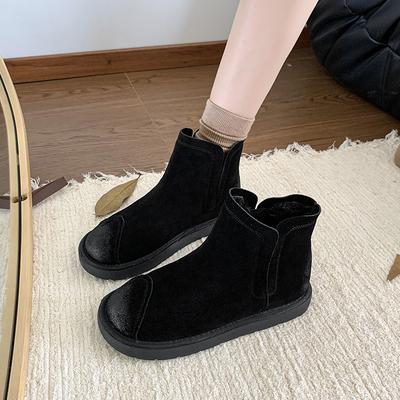 Мода 2024 года Mori Retro High-Help Big Head Doll Shoes Muffin Thick Soled Short Boots College Wind Women's Casual Ankle Boots Women Boots