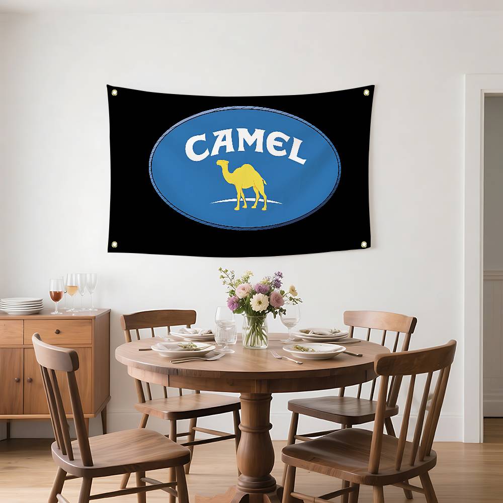 WВерблюдыЛоготипы Флаги Декор Комнаты Уличный Декор Персонализированные Предметы Флаги Для Спален Дом Забавный