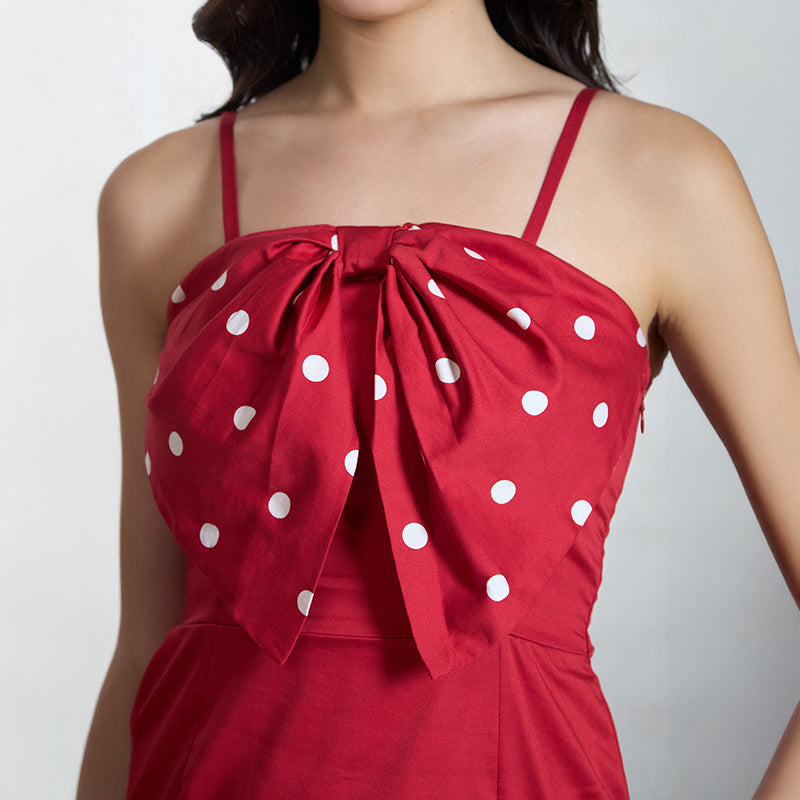 Virgio Женское мини-платье с бретельками и расклешенным кроем в форме сердца