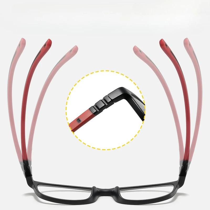 3 цвета Защитные очки для чтения от синего света Новые Сверхлегкие Очки с квадратной оправой Защита глаз от просмотра мобильных телефонов Очки для дальнозоркости