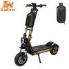 Электросамокат Kukirin G4 MAX с двумя двигателями, 2×1600 Вт, 60 В 35,2 Ач, максимальная скорость 86 км/ч, запас хода 95 км, 12-дюймовые внедорожные пневматические шины, двойная гидравлическая амортизация