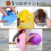 Fishing pouch portable trash bag garbage can thread waste tool storage silicone lightweight.