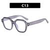 Irregular purple sunglasses rice nails retro sunglasses women's high-end sunglasses new vacation beach