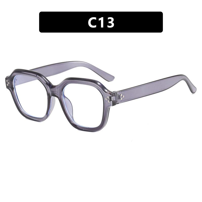 Irregular purple sunglasses rice nails retro sunglasses women's high-end sunglasses new vacation beach