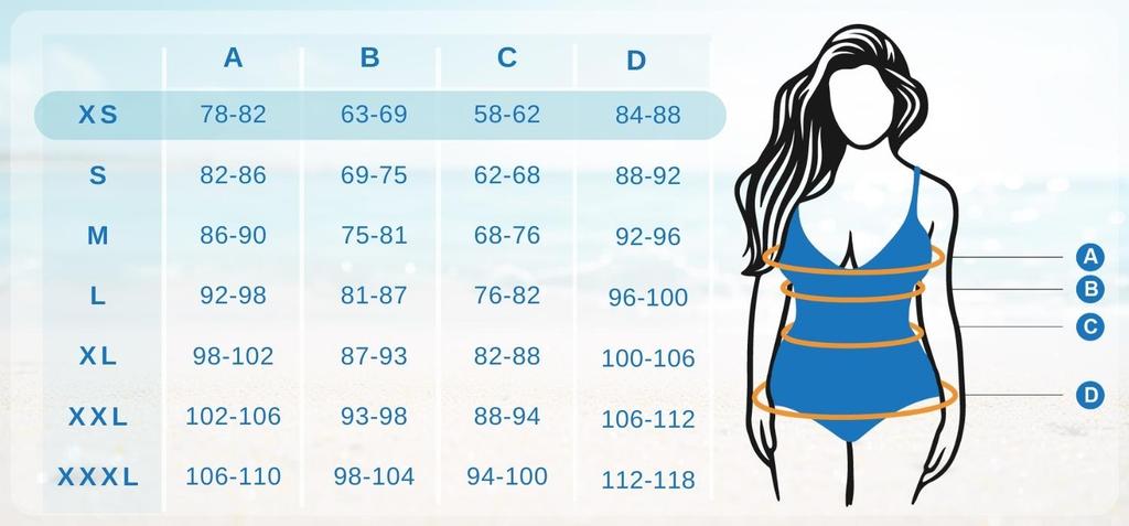 One-piece surfing swimsuit with slimming effect One-piece surfing swimsuit with slimming effect xs