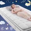 7-Zone Pocket Spring Mattress 90x200 cm H3, 25cm High Cold Foam, Ergonomic Point Elasticity & Breathable, OEKO-TEX Certified, for Single Sleepers