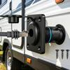 Водонепроницаемая металлическая настенная пластина Ethernet-розетка, сверхпрочная для Satellite Gen3, с классом защиты IP68 и разъемом RJ45 CAT6 female