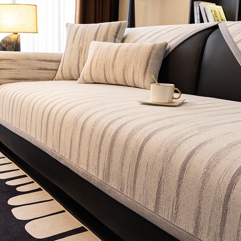 Универсальная подушка для дивана на все сезоны, новая высококачественная нескользящая подушка для сиденья, простой и легкий роскошный чехол для дивана, покрывало-полотенце