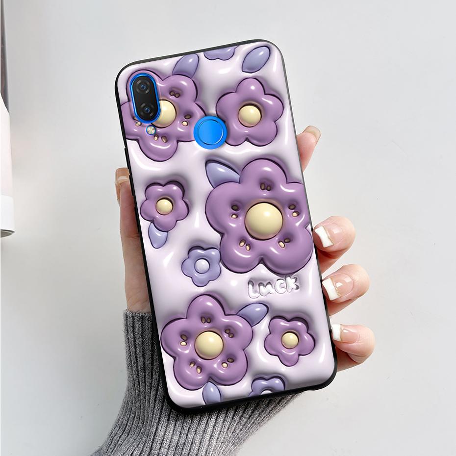 Чехол для Huawei Nova 3i INE-LX1 INE-LX2 Чехол с пандами Мягкий силиконовый чехол для телефона Для Huawei P Smart Plus 2018 Nova3i Fundas Бампер