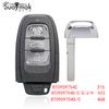Дистанционный ключ для A4 S4 A5 S5 RS5 Q5 Quattro 315/433/868 МГц интеллектуальная карта/8T0959754/C/G 8K0959754D/H/J FSK