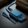 Zipper Leather Wallet Phone Case For iPhone 16 Pro Max 14Plus 14 15 13 12 11 Cards Holder Solt Stand Hand Strap Back Cover Coque