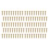 100PCS Metal Guitar Tuning Pegs Golden Color Machine Head Screws  For Electric Guitar