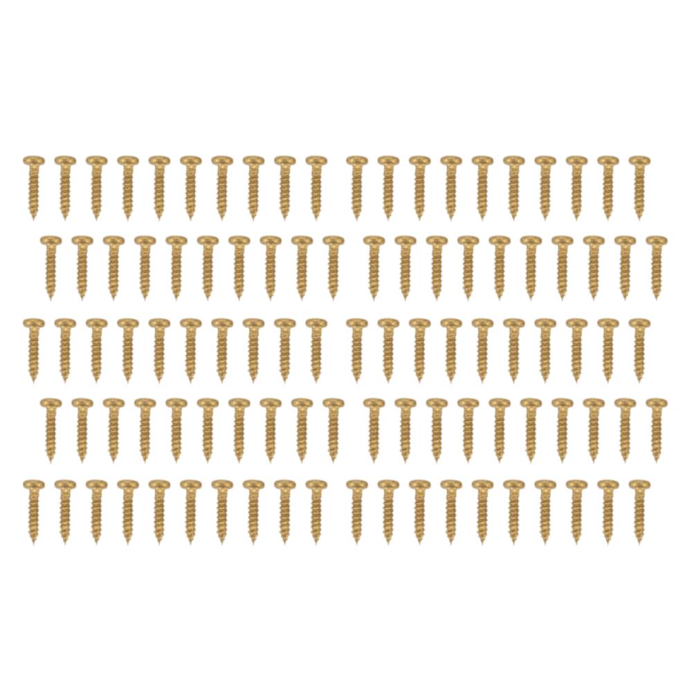 100PCS Metal Guitar Tuning Pegs Golden Color Machine Head Screws For Electric Guitar