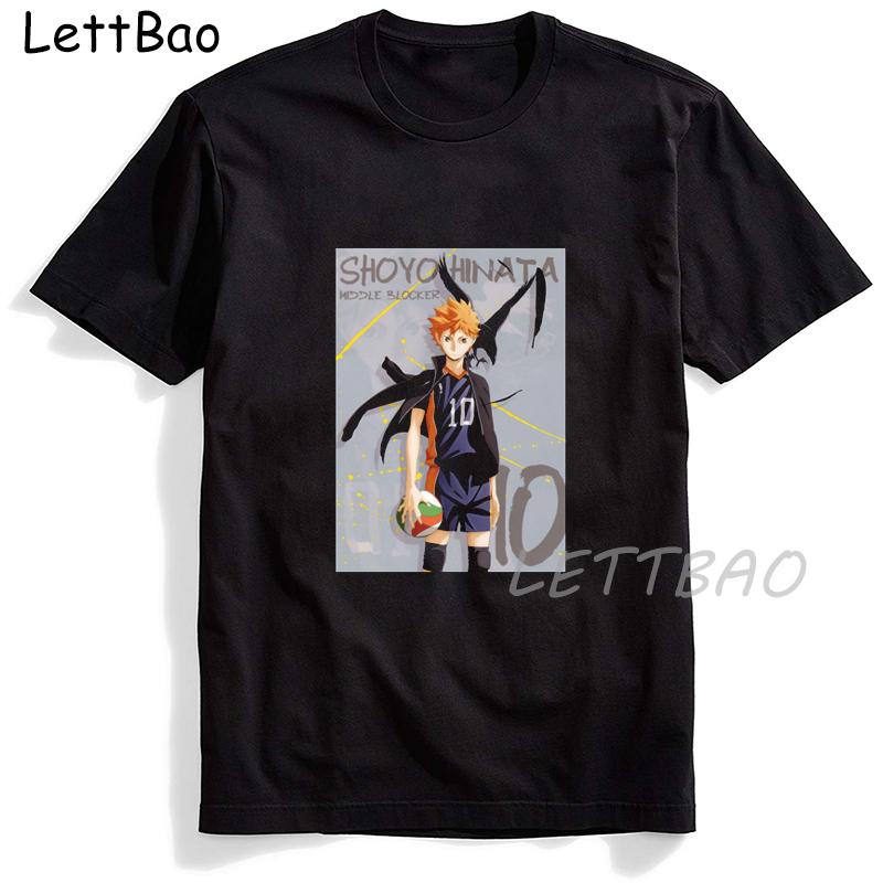 Японское аниме Haikyuu Karasuno Футболка Мужская Харадзюку Летние Топы Take Skies Графические Футболки Каваи
