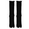 1Pair Thin Split Toe Socks Soft Breathable Mesh Socks Harajuku Style Japanese Tabi Sox  Summer Woman