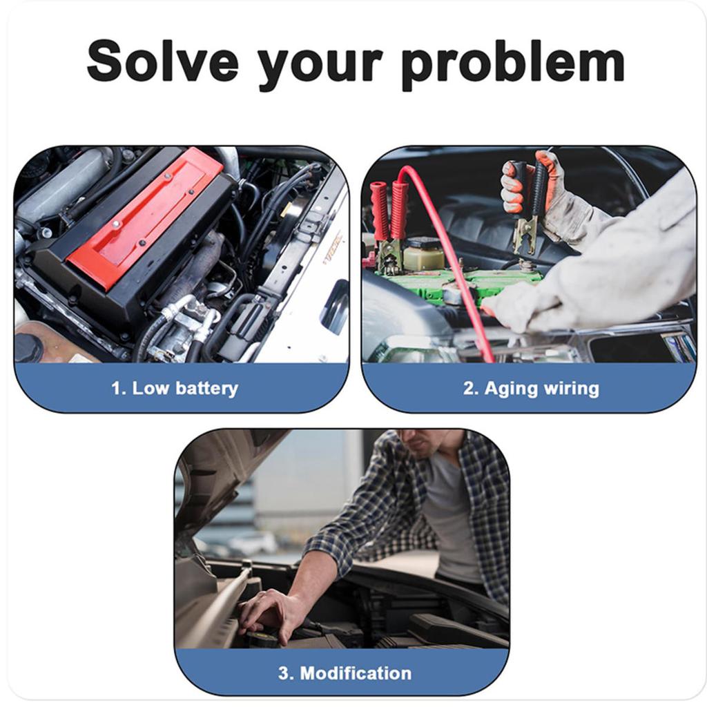 Universal Car Battery Disconnect Switch Battery Terminal Anti-leakage Switch Battery Disconnect Isolator Cut Off Disjunctor