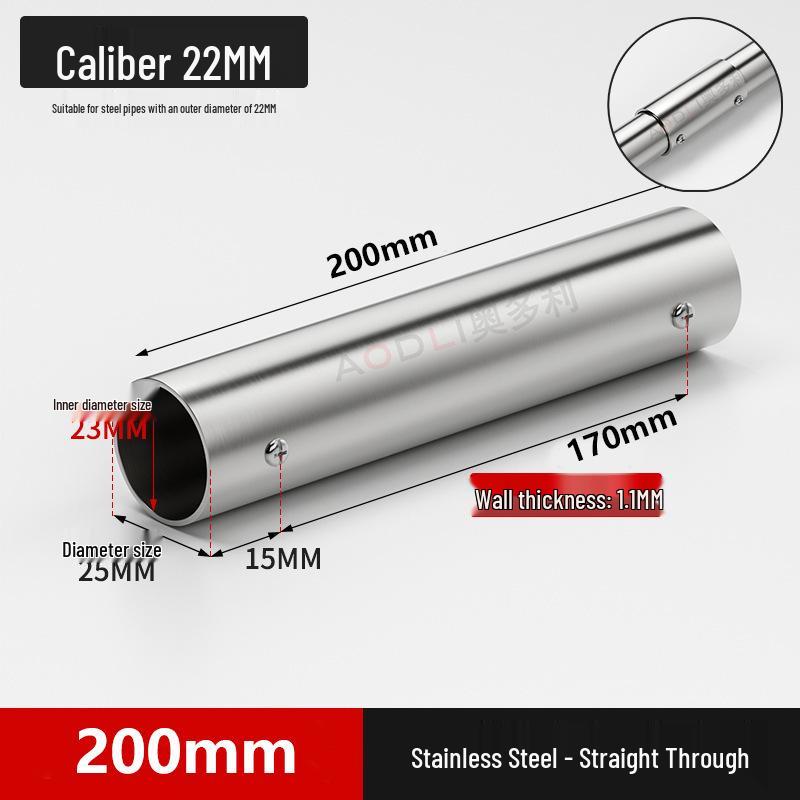 Stainless Steel Pipe Fittings & Connectors: Elbows, Fasteners, Shelf Fixings, Clothes Drying Rack Accessories