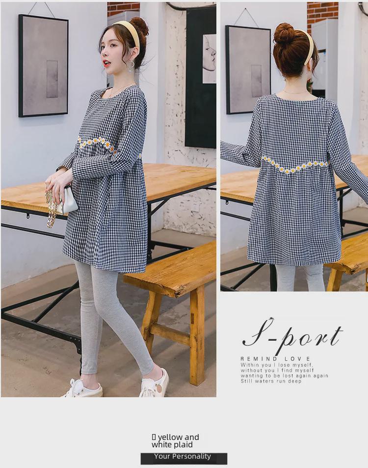 Maternity Autumn Fashion 2022: Stylish Loose Tops & Skirts for Plus-Size Women