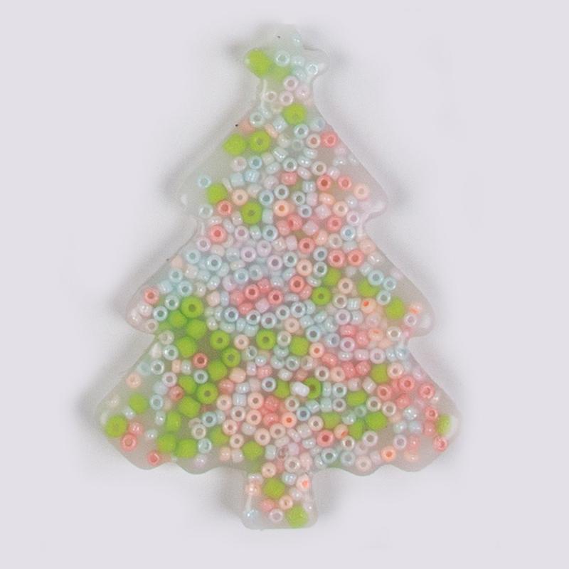 Xiaomi Skin Picking Fidget Toys Silicone Skin Picking Pocket Pads Round Heart Cat Pear Shape for Decompression ADHD OCD Color I450000