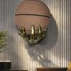 Wall Mount Basketball Holder Resin Garage Ball Storage Rack Creative Gift Stand Storage Rack