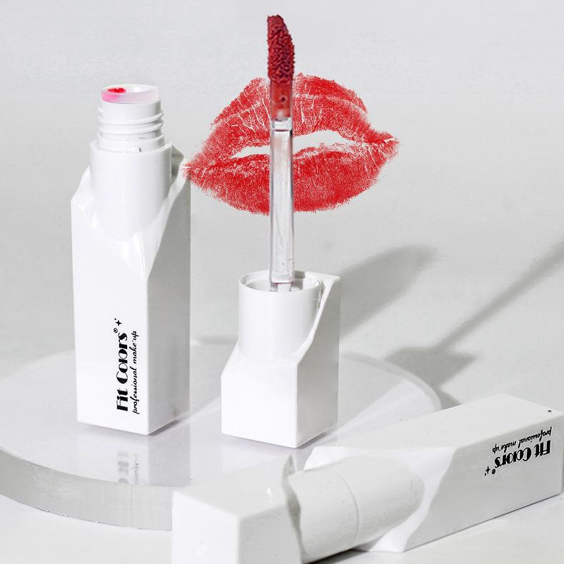 Fit Colors Breakable Lip Gloss With Creative Design, Long-lasting And Non-sticky Matte Liquid Lipstick