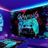Гобелен, предшествующий красочной игре, неоновый
