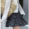 1PC Beach Short Skirt Polyester Skirts A-line Skirt Floral Printed Elastic Waist Breathable Elegant