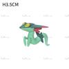 Pokemon Figure Small Size PVC Toy Squirtle Bulbasaur Greninja Mega Charizard X Snorlax Leafeon Blastoise Froakie