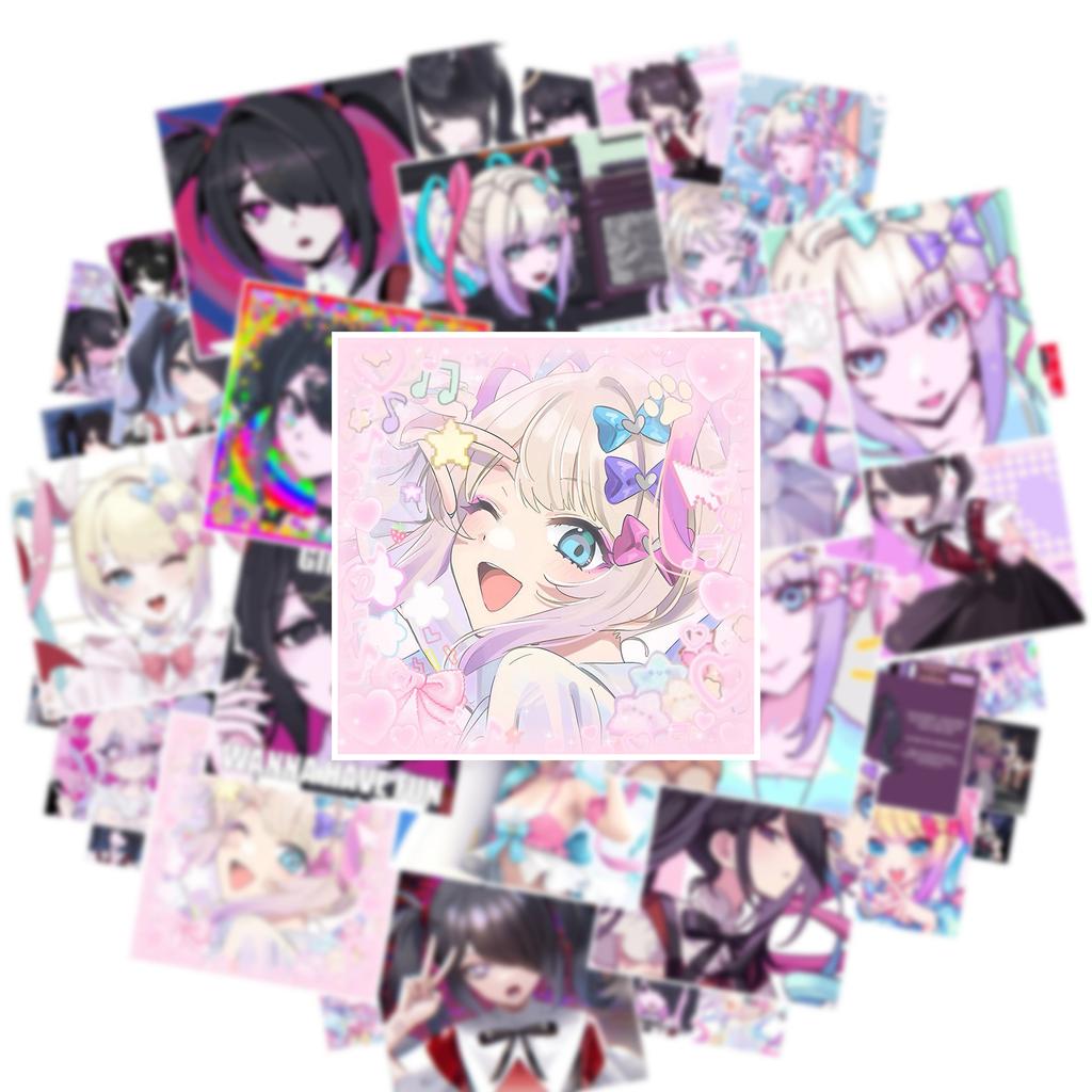 10/30/50 ШТ. Нуждающаяся Девочка Передозировка Игра Ame-chan KAngel Наклейки Мультяшные Водонепроницаемые Виниловые Наклейки для Граффити Ноутбук Игрушка Подарки для Детей