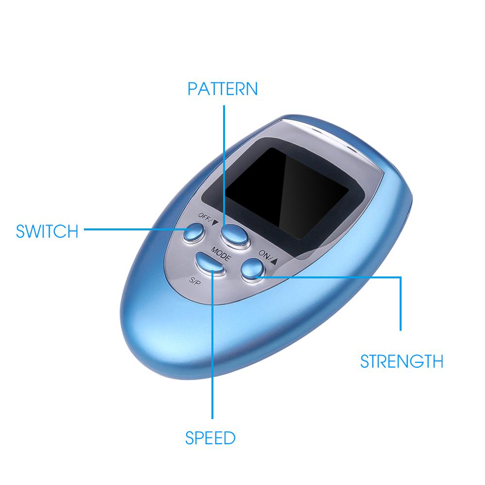 Многофункциональный ЖК-дисплей с цифровым дисплеем Tens Machine Цифровая терапия Электрический массажер для всего тела Обезболивание Портативный массажер для похудения