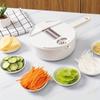 12Pcs/set New Multi-Function Kitchen Tools Salad Vegetable Chopper Carrots Potatoes Manually Cut Shred Grater for Kitchen Tool