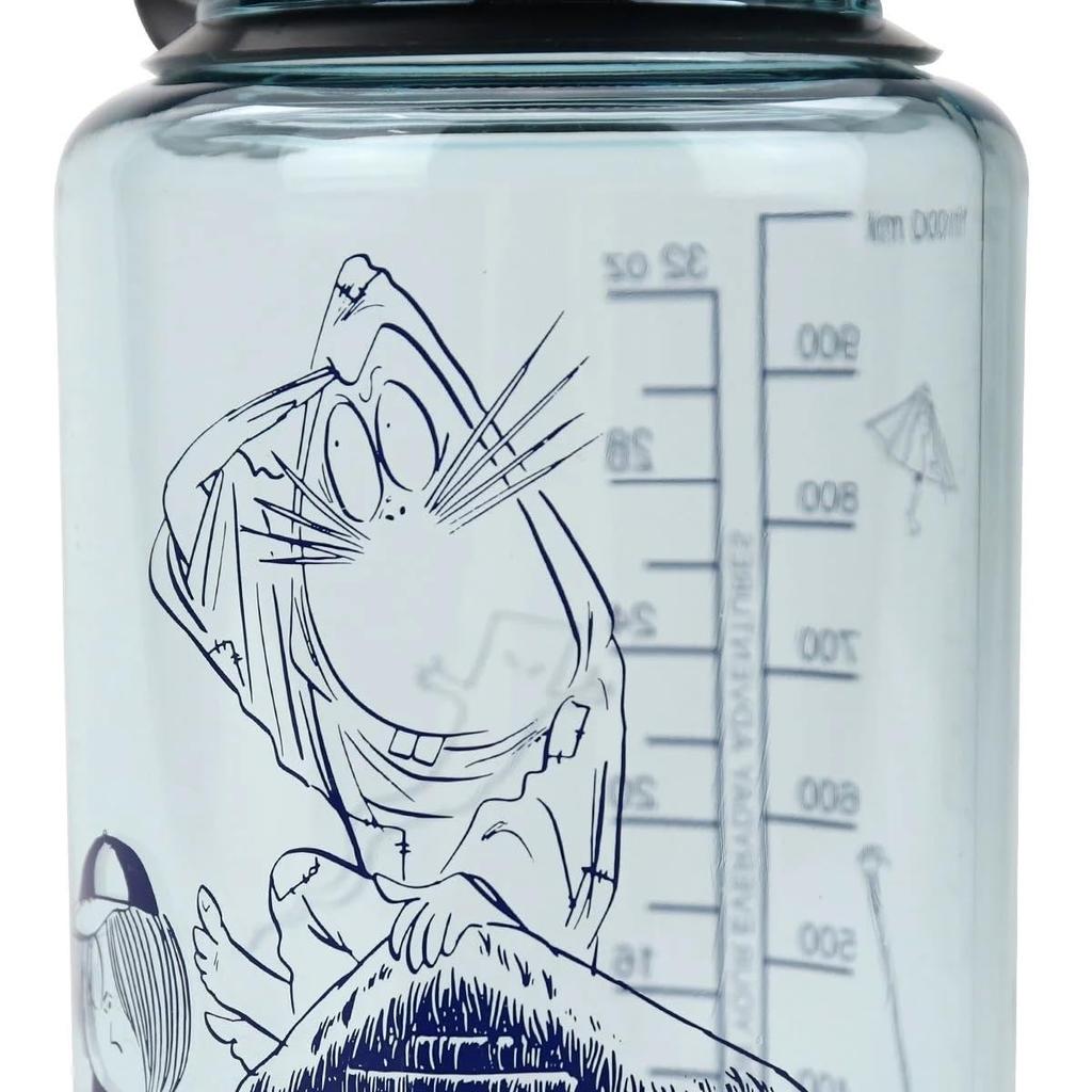 Бутылка Nalgene Yokaisha Gegege no Kitaro, широкое горлышко, 1,0 л, бутылка для воды Tritan Renew