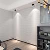New PE Foam 3D Wallpaper DIY Wall Stickers Wall Decor Embossed Brick Stone