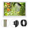 14inch 16:9 1280*800 HD Wide Screen Digital Photo Frame Electronic Album White  AC100240V