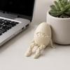 Desktop Ornament for Home Decor Articulated Easter Egg Fidget Toy, 3D Printed Cute Flexible Healing Desk Figurine Toy with Movable Joints Stress