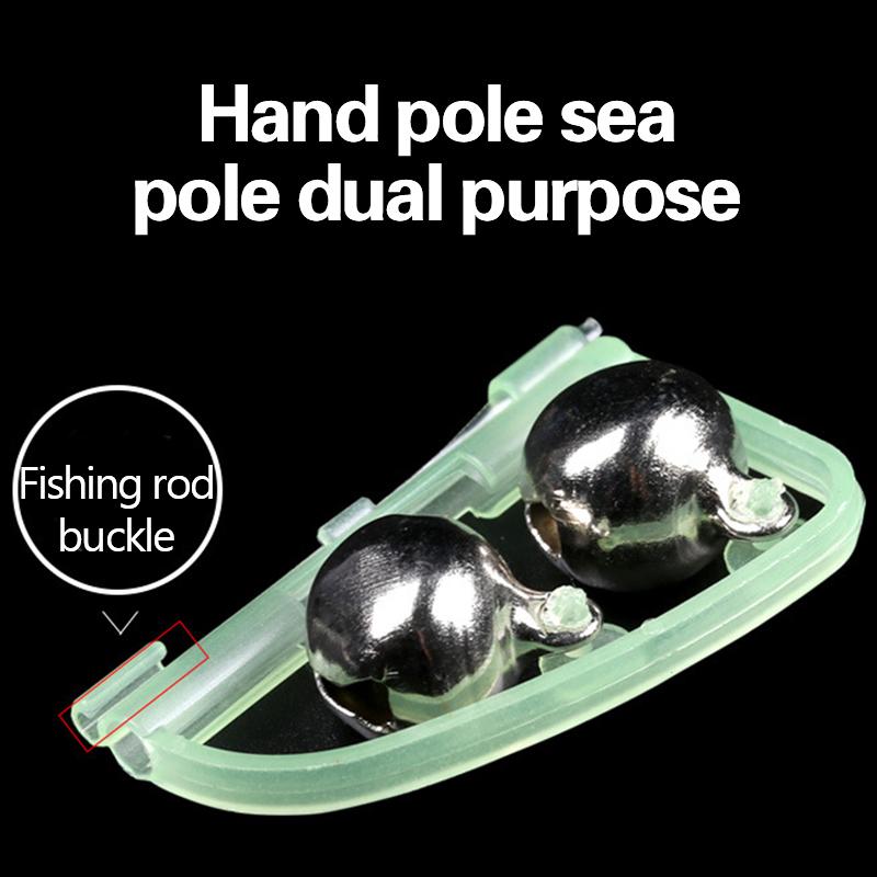 Колокол для рыбалки Anti-Fall Anti-Fall Sea Pole Throwing Rod Night Light Induction Night Fishing Rod Accessories Sea Pole Alarm