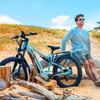 Shengmilo S600 2000W Dual Motor Electric Mountain Bike, 48V 17.5Ah Samsung Battery, 26" Fat Tires, Full Suspension, 45 km/h Off-Road E-Bike