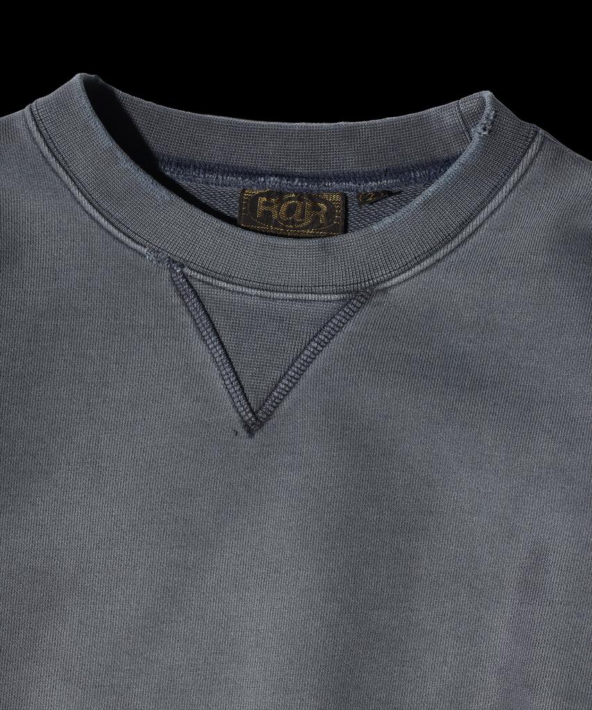 RAR Rar Эффект выцветания Винтажная толстовка_Выцветший темно-синий