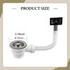 Kitchen Sink Plug Food Strainer for Basement