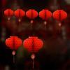 10Pcs Chinese Traditional Paper Honeycomb Lantern Plastic Hanging Garland  Shops Restaurant Party