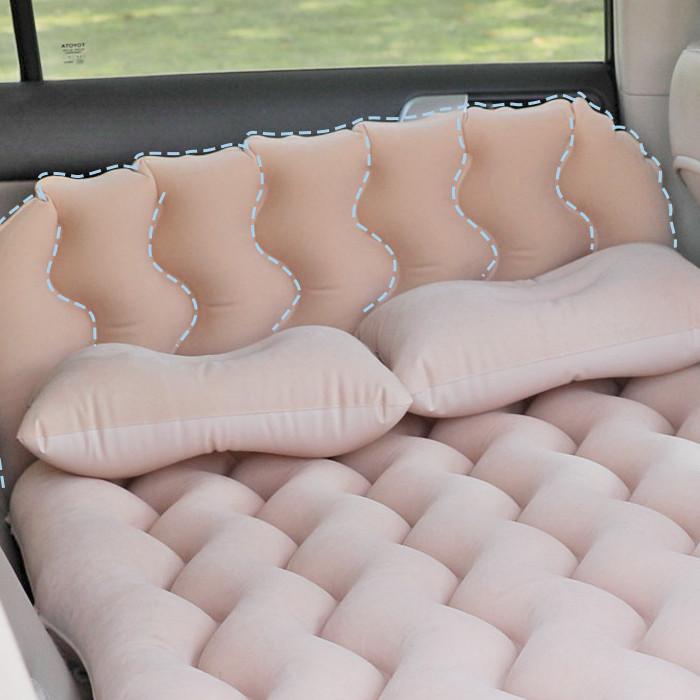 Надувной автомобильный матрас, надувная кровать для кемпинга, ПВХ, многофункциональная автомобильная надувная кровать, автомобильные аксессуары